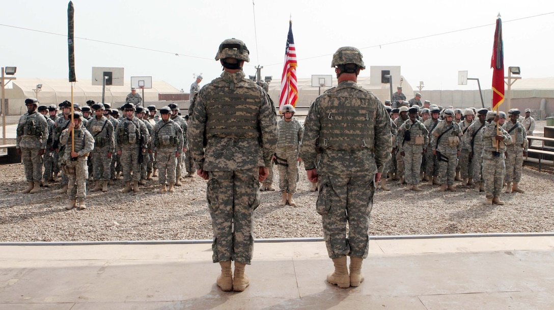 Army Col. Todd Ebel (left) Commander Of 2nd Brigade Combat Team, 101st ...