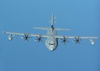 EC-130J in flight.