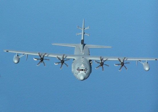 EC-130J in flight.