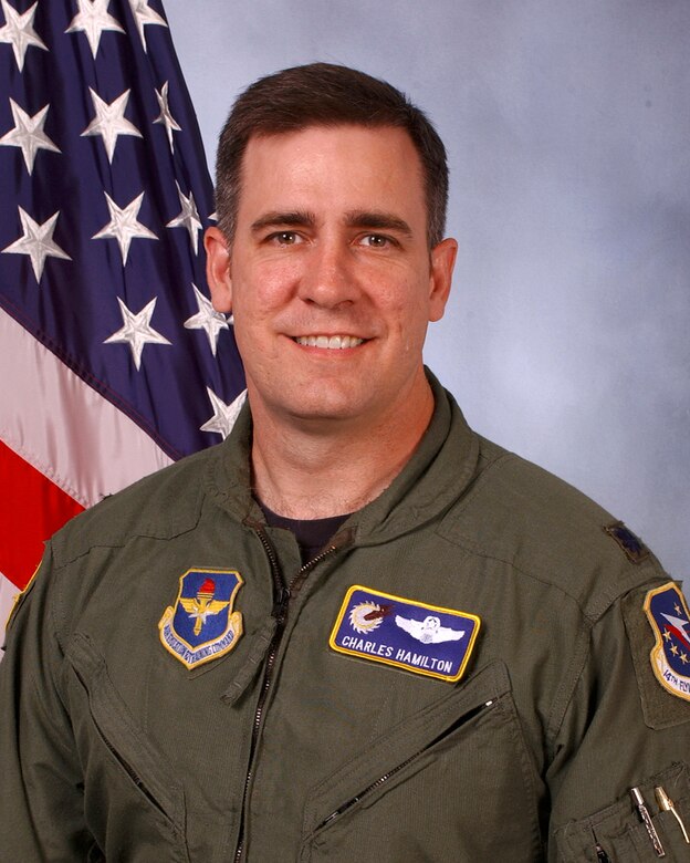Lt. Col. Charles Hamilton, 41st Flying Training Squadron commander