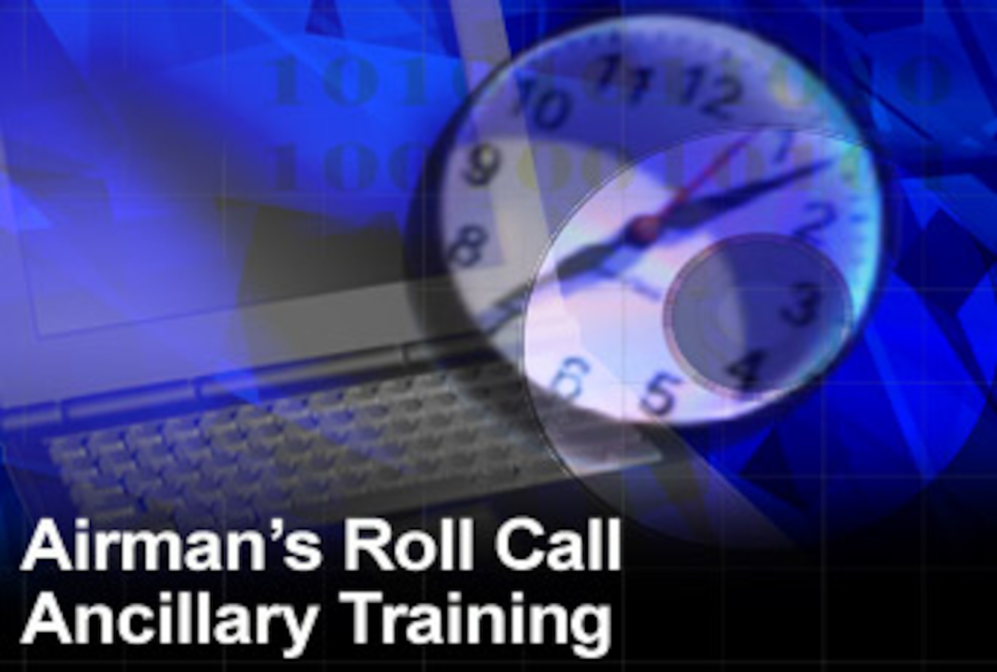 The newest Airman's Roll Call focuses on ancillary training. (U.S. Air Force illustration/Virgie Reyes) 