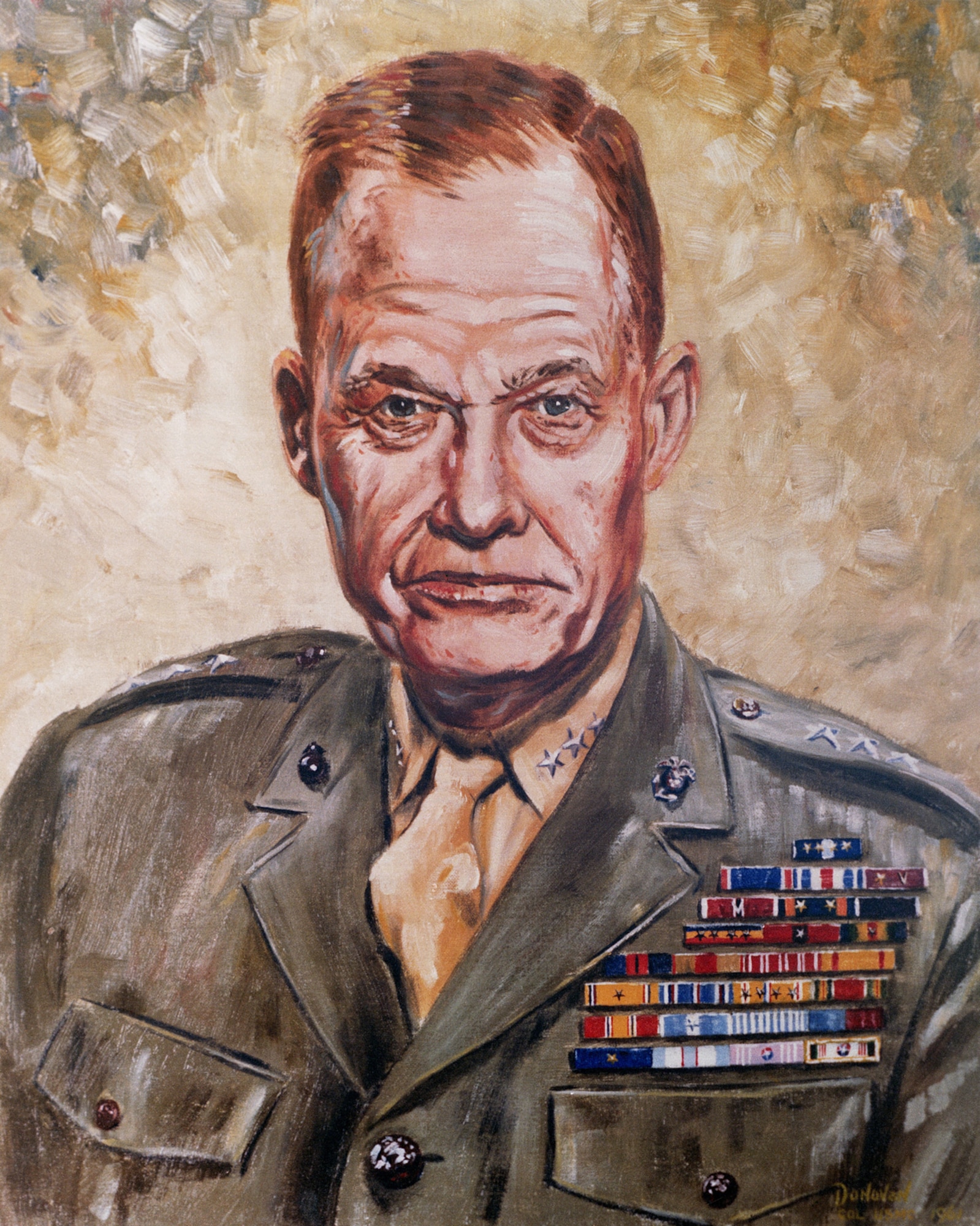 Retired Lt. Gen. Lewis 'Chesty' Puller is accounted as the most decorated Marine in history. (Courtesy photo)