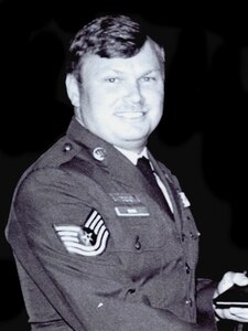 Veston Brock Jr., father of Capt. Gregg Brock and 1st Lt. Colt Brock, was stationed at Charelston AFB for 16 years and retired as a senior master sergeant. (Courtesy photo)