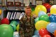 SEYMOUR JOHNSON AIR FORCE BASE--Newly promoted Chief Master Sgt. Jeff Jarvis was surprised in early June with an office full of balloons (and crickets) by his commander and fellow civil engineers.  Lt. Col. Kerri Grimes, commander of the 916th Civil Engineer Squadron, organized a surprise breakfast and promotion ceremony for Chief Jarvis. Chief Jarvis started with the 916th Air Refueling Wing, Air Force Reserve in 1992.