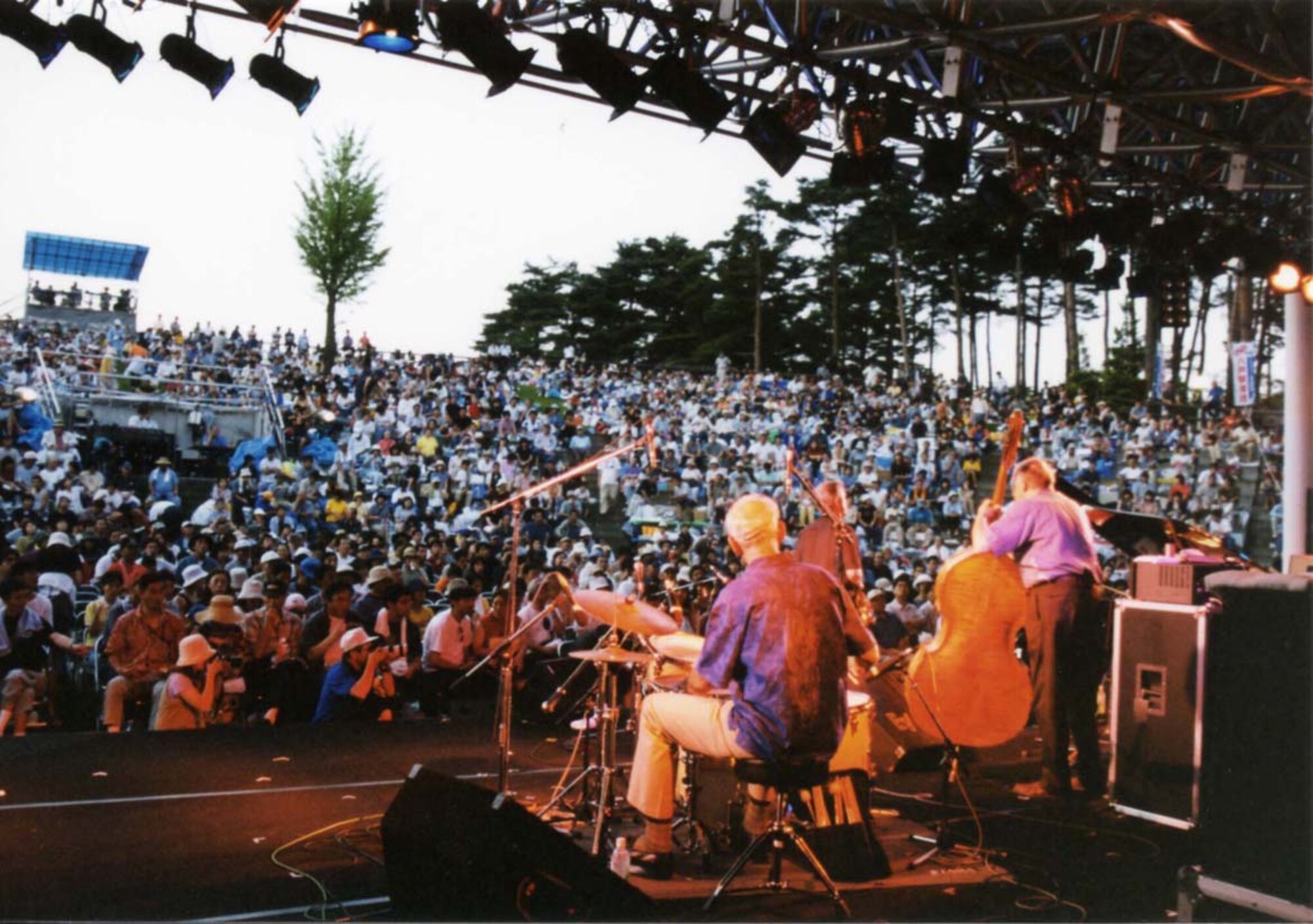 MISAWA AIR BASE, Japan -- The villagers from Nango and surrounding prefectures celebrate annual open-air jazz concert in Tohoku, Japan, in 2002. This year, the 18th annual event is happening July 21, and will feature some of the best jazz groups from Japan and United States. (Courtesy photo)