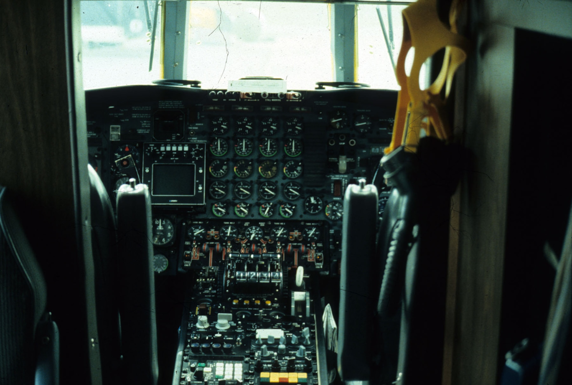 DAYTON, Ohio - Lockheed VC-140B cockpit at the National Museum of the U.S. Air Force. (U.S. Air Force photo)