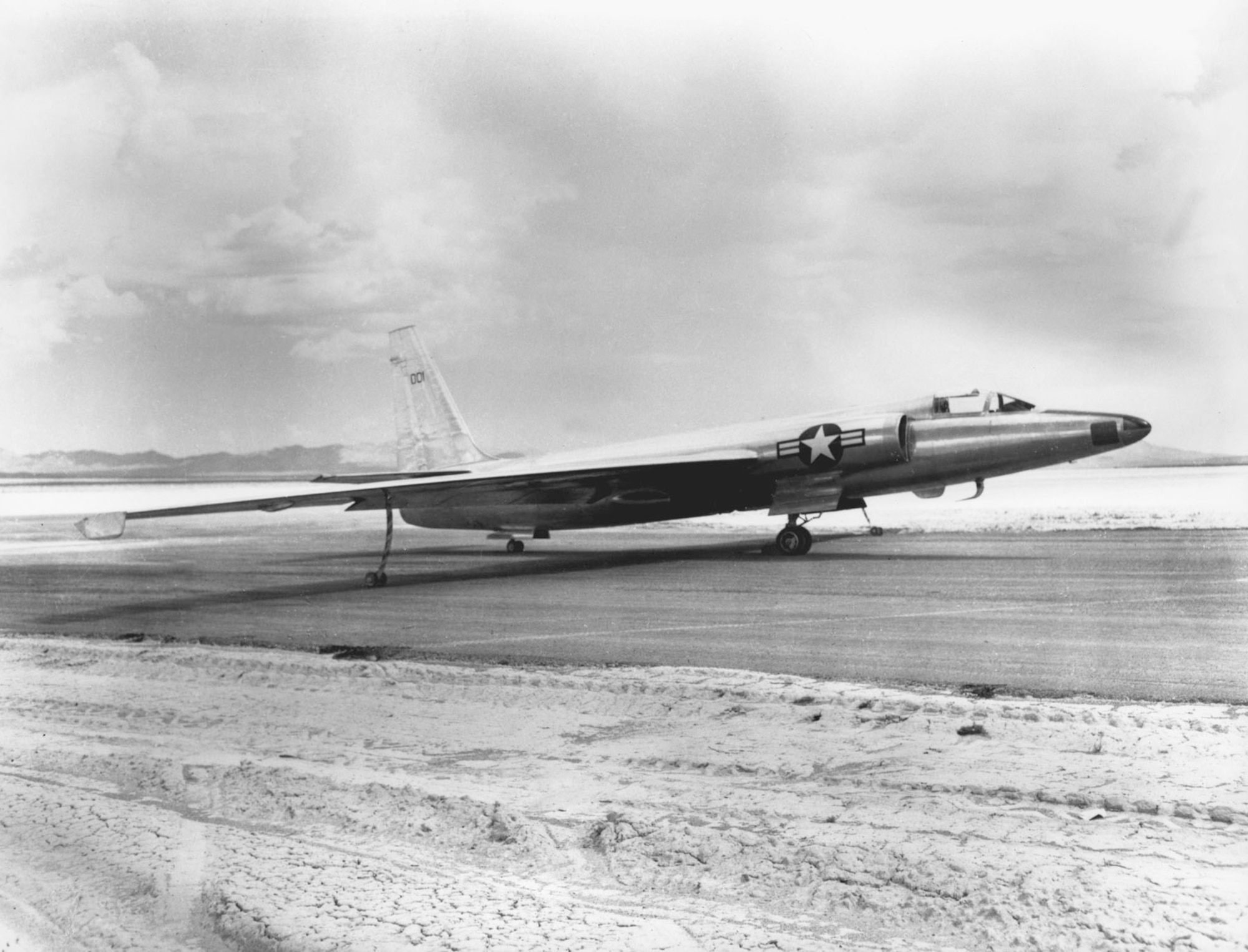 The U-2 was so secret that the unnamed aircraft was called simply “the Article.” Article 001, the first U-2, flew for the first time on Aug. 4, 1955. (U.S. Air Force photo)