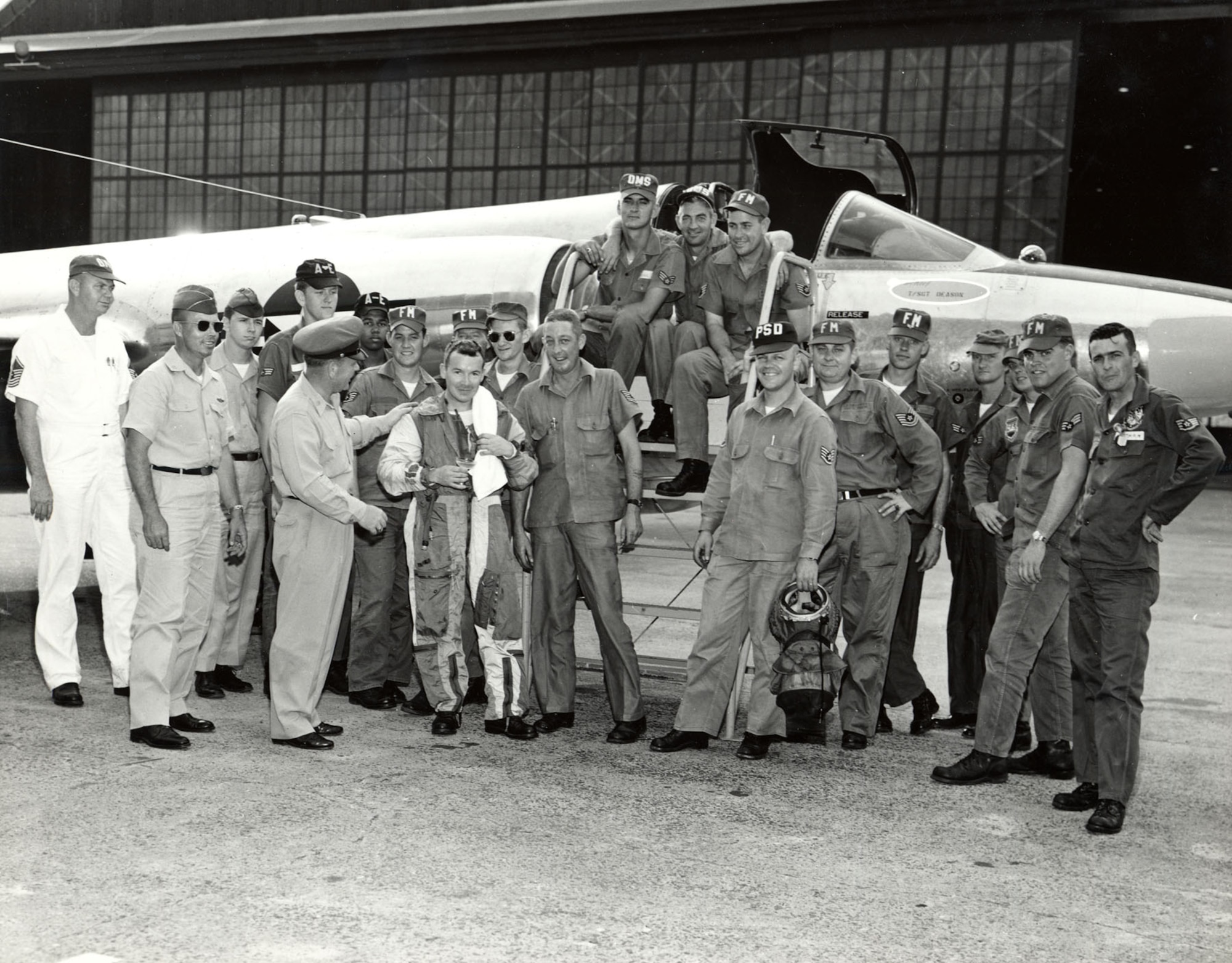 Members of the 4080th Strategic Reconnaissance Wing deployed to Howard AFB, Panama Canal Zone, in 1962. Their deployment was part of the High Altitude Sampling Program (HASP), known as OPERATION CROW FLIGHT. (U.S. Air Force photo)