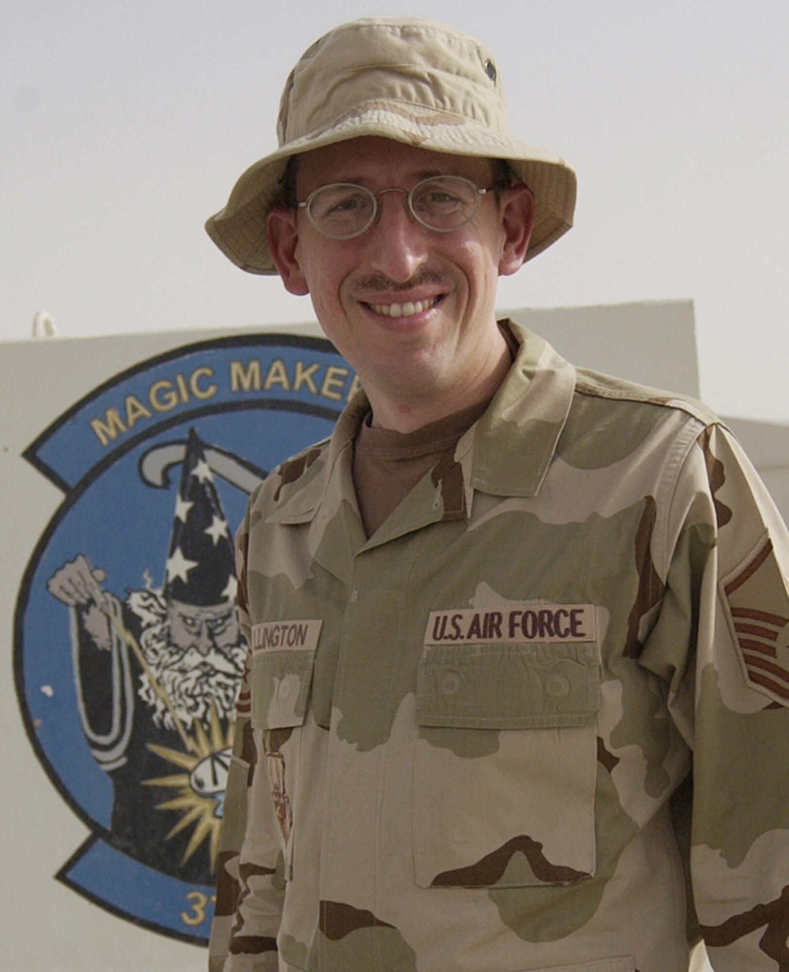 Name: MSgt Michael E. Bullington
Deployed unit: 379th Expeditionary Communications Squadron
Home unit: 53d Computer Systems Squadron
Job description: NCOIC, Communications Focal Point
