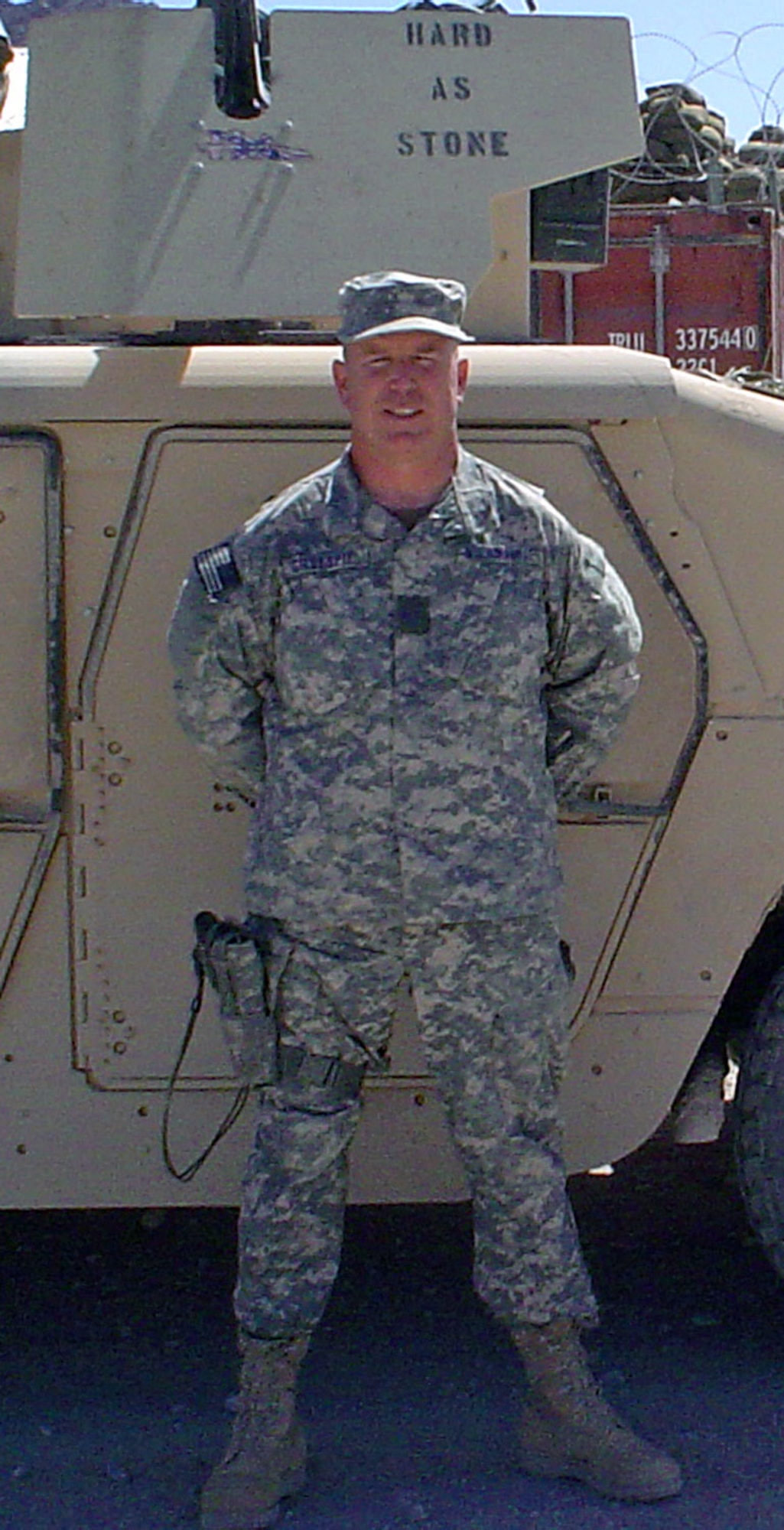 Master Sgt. Randy J. Gillespie, 44, died July 9, succumbing from wounds sustained as a result of small arms fire while deployed with the 755th Air Expeditionary Group in support of Operation Enduring Freedom outside of Camp Stone, Forward Operating Base near Herat, Afghanistan. (U.S. Air Force photo)

