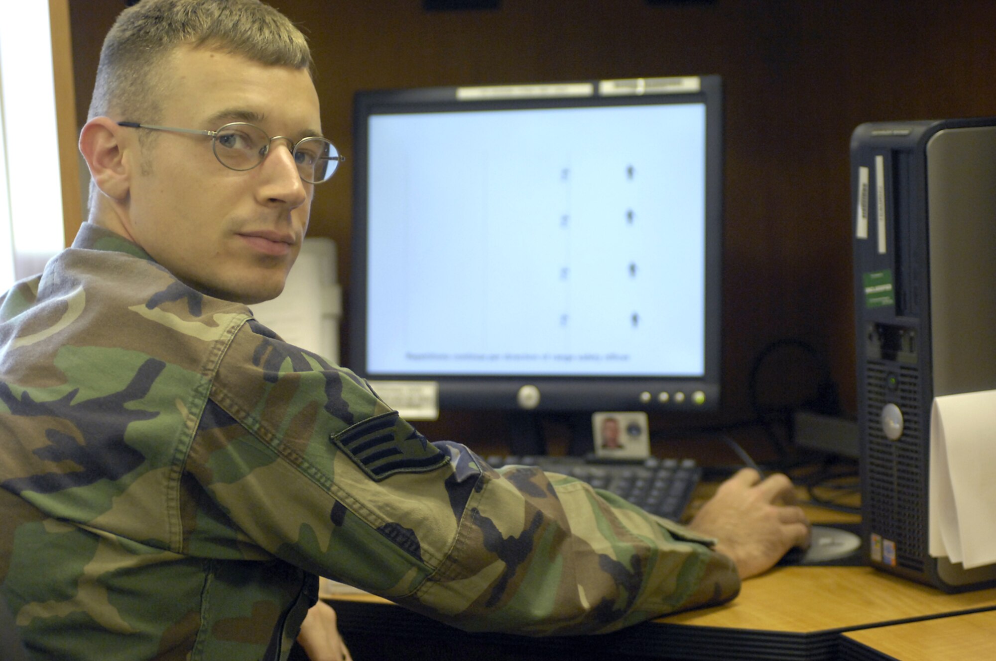 Staff Sgt. Eric Forschler is the Warrior of the Week for July 19. (U.S. Air Force photo by Staff Sgt. Manuel Martinez)