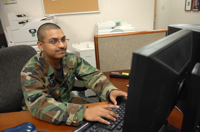 Airman 1st Class Edward Prince is the Nellis Air Force Base Warrior of the Week. He is a client support administrator with the HH-60 Combined Test Force.