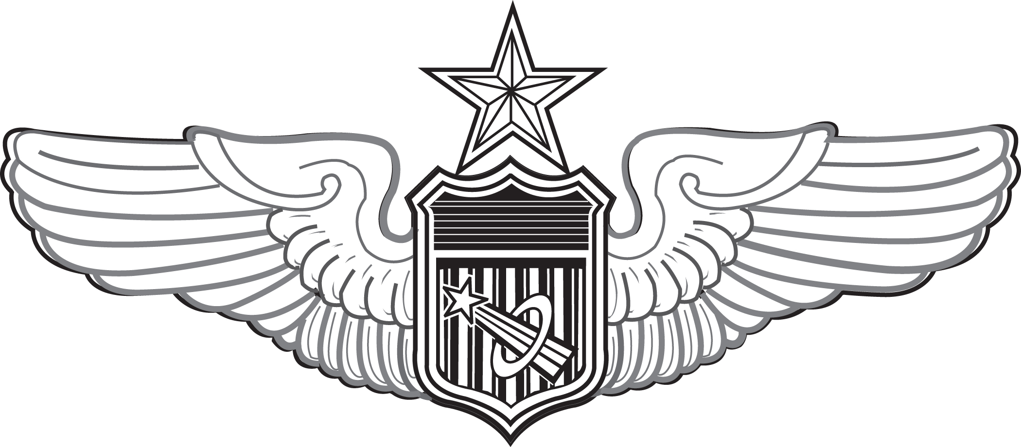 Astronaut Badge Senior