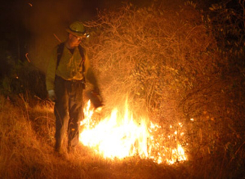 Spokane County entered a 60-day burning ban July 13. Open burning and recreational fires within the unincorporated areas of the county are banned for the two-month period. As long as appropriate approvals are obtained, the ban does not preclude burning otherwise sanctioned by Ordinance, such as field burning, or the use of backyard barbecues, chimneys and other patio/deck warmers with approved fuel such as seasoned firewood, briquettes or propane. (U.S. Air Force file photo/Tech. Sgt. Edward Gyokeres)
