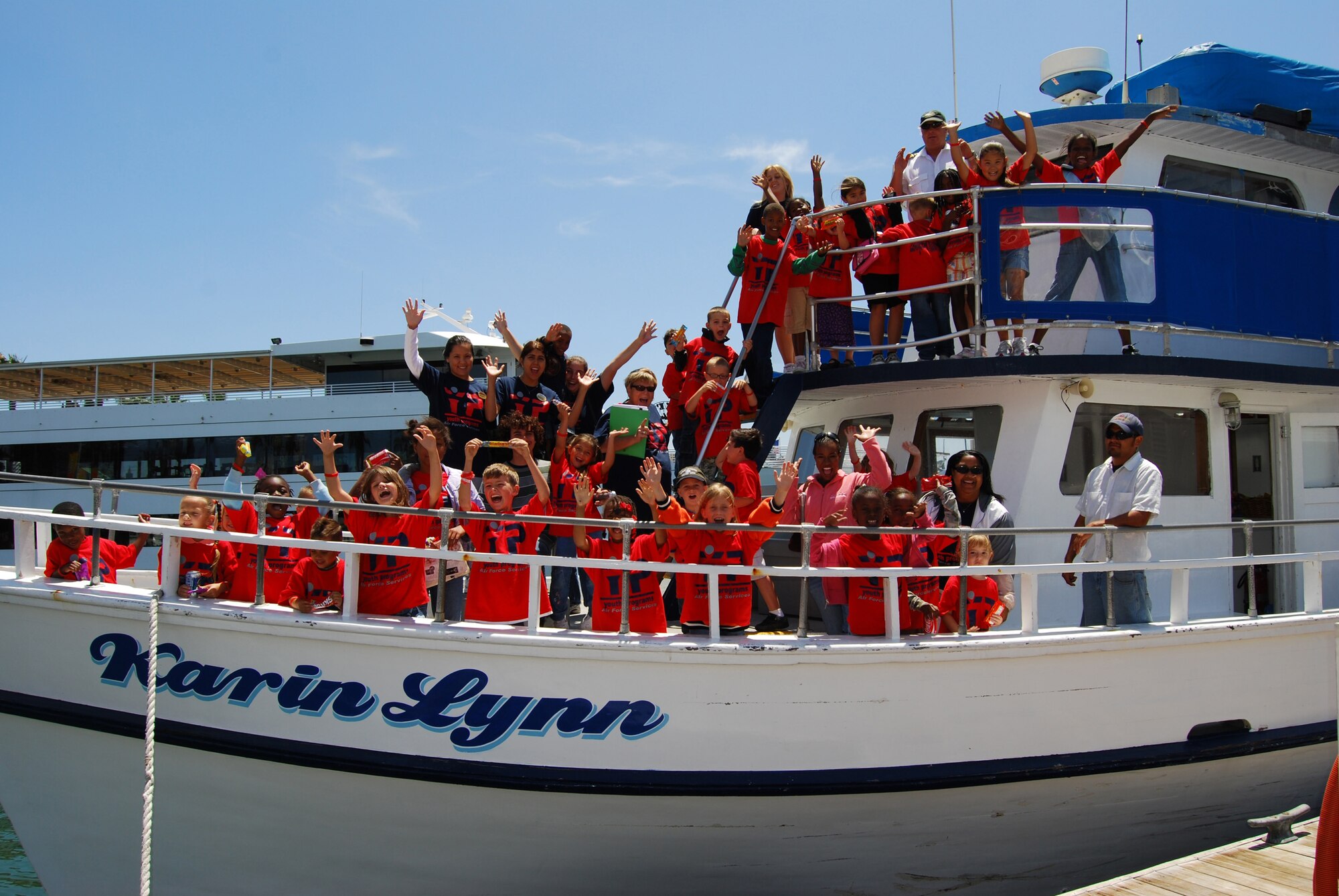 Children participating in the Youth Services LA Experience Summer Camp toured the Los Angeles Harbor by boat, July 11. The harbor cruise field trip was part of Youth Services’ LA Experience Summer Camp. The summer program runs through August and includes trips to museums, beaches and a mud park. (Photo by Paul Testerman)