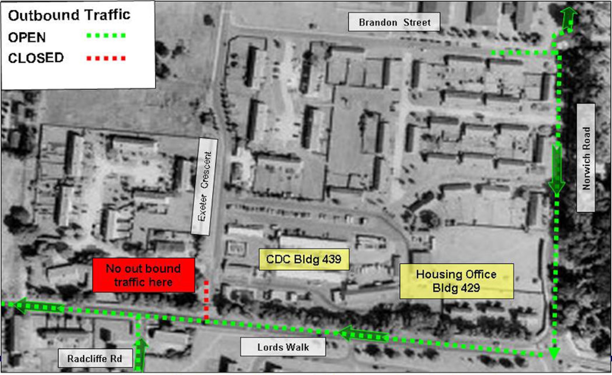 The 48th Civil Engineer Squadron has begun construction to build a new gate on Lord’s Walk due the impending lease expiration where Gate 2 currently stands. 