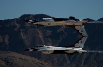 HICKAM AIR FORCE BASE, Hawaii -- The U.S. Air Force Thunderbirds will perform three shows over Waikik Beach during Air Force Week Honolulu.  The shows will take place on Sept. 13 at 9 a.m. and 2:30 p.m. and Sept. 15 at 2:30 p.m. The Thunderbird team represents the thousands of hard-working Airmen voluntarily serving America and defending freedom around the world.
