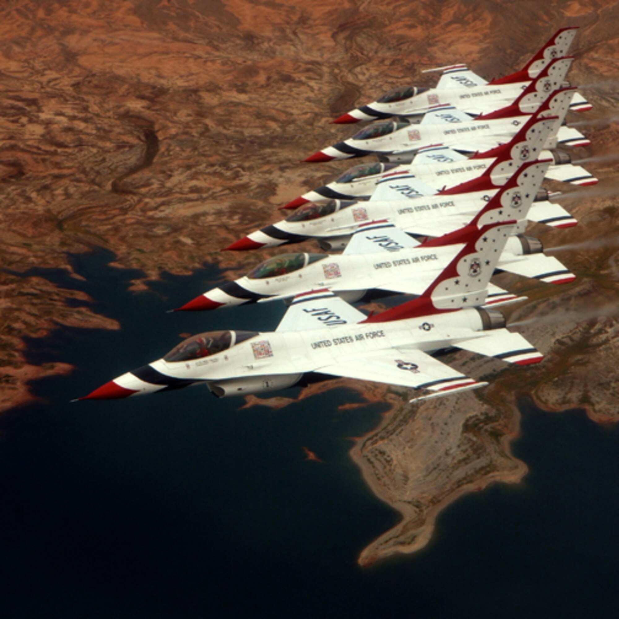 HICKAM AIR FORCE BASE, Hawaii -- The U.S. Air Force Thunderbirds will perform three shows over Waikik Beach during Air Force Week Honolulu.  The shows will take place on Sept. 13 at 9 a.m. and 2:30 p.m. and Sept. 15 at 2:30 p.m. The Thunderbird team represents the thousands of hard-working Airmen voluntarily serving America and defending freedom around the world.