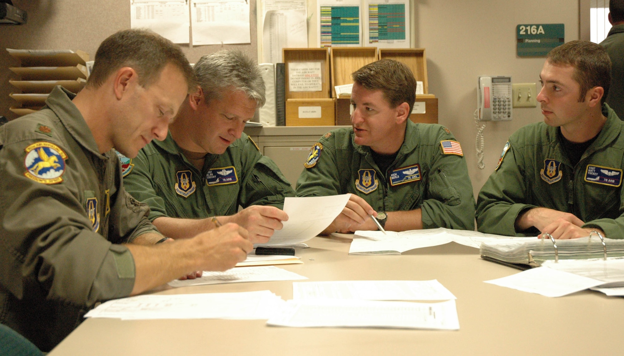 MCGUIRE AIR FORCE BASE, NJ -- Members of the 514th Air Mobility Wing's KC-10 Rodeo team prepare for the 2007 Air Mobility Command Rodeo held at McChord Air Force Base, Wash. July 22-28. (U.S. Air Force photo/Airman 1st  Class William P. O'Neil III)