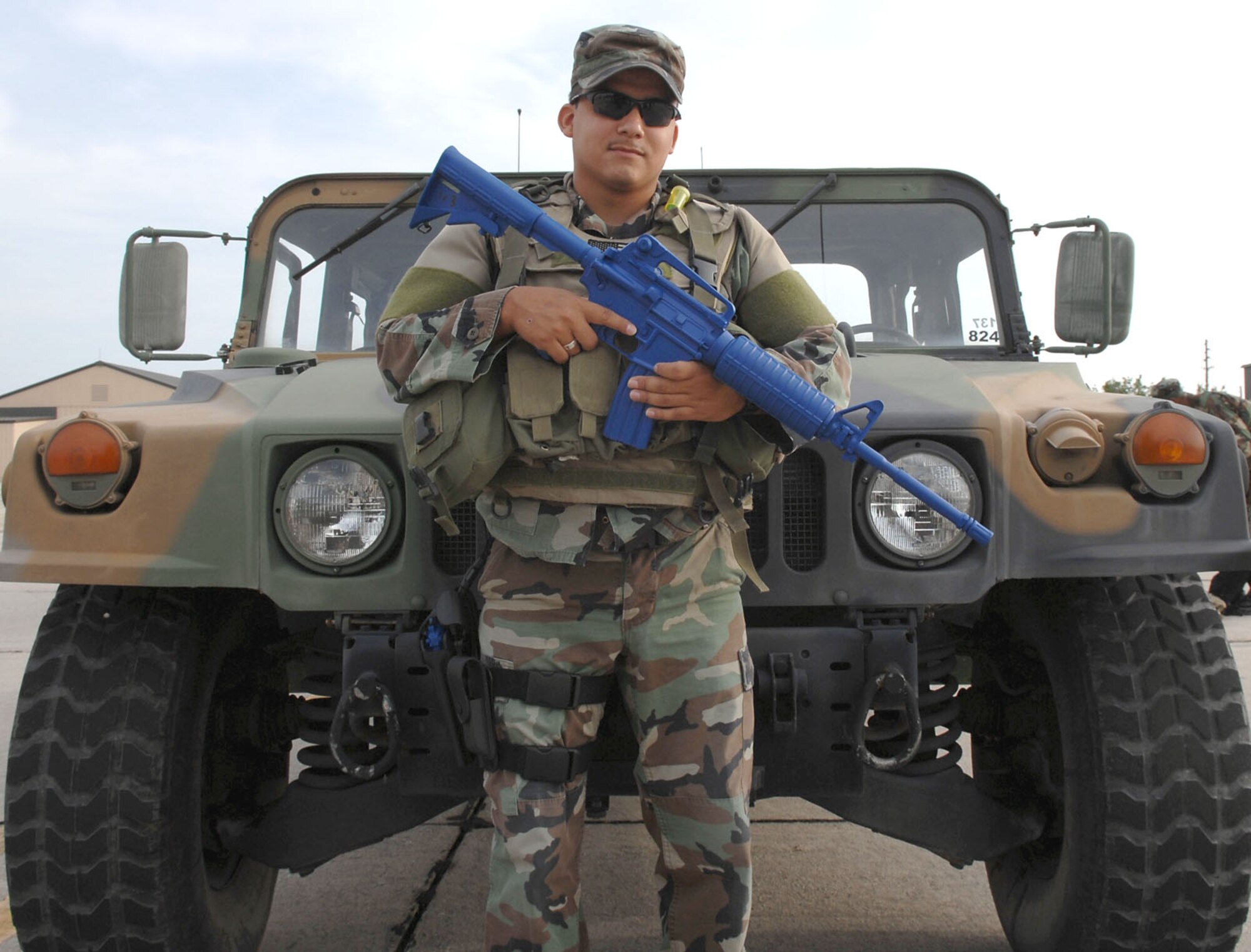Staff Sgt. Armando Martinez is the Warrior of the Week for July 26. (U.S. Air Force photo by Airman 1st Class Brittany Barker)