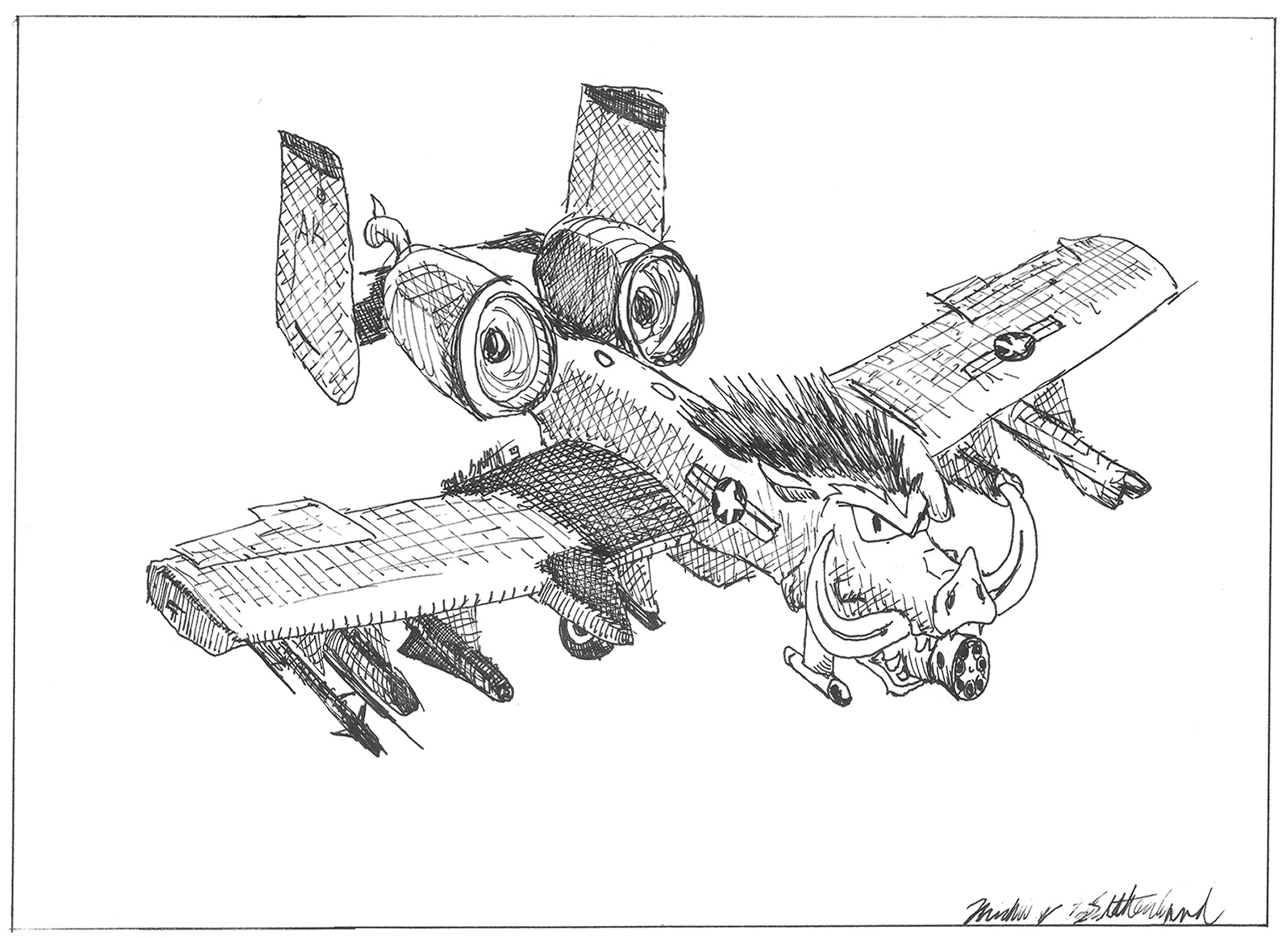 Warthog Cartoon