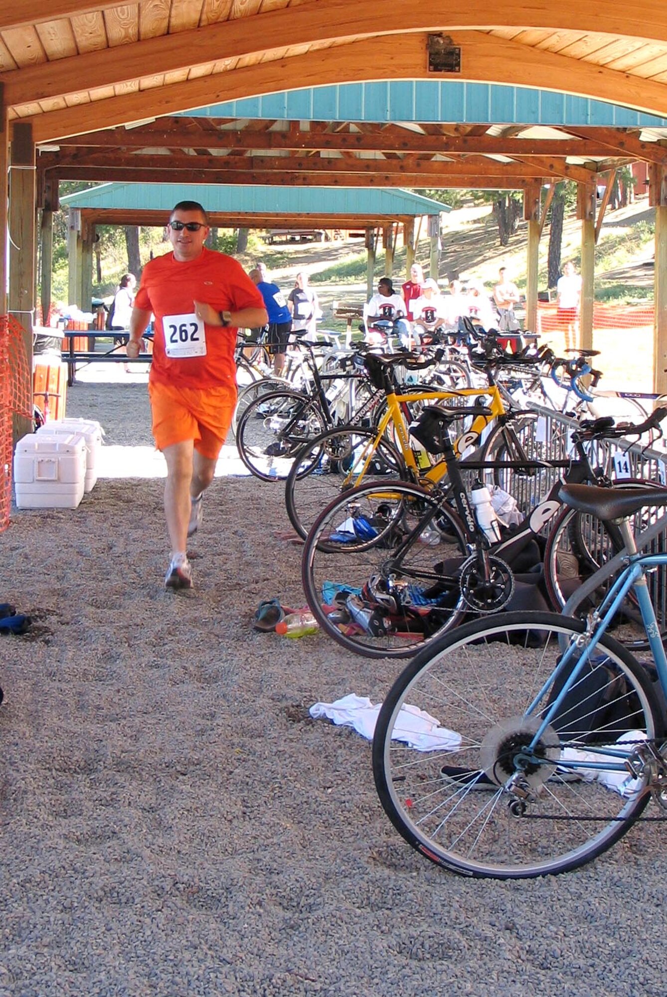 Fairchild athletes compete in Clear Lake Triathlon > Fairchild Air