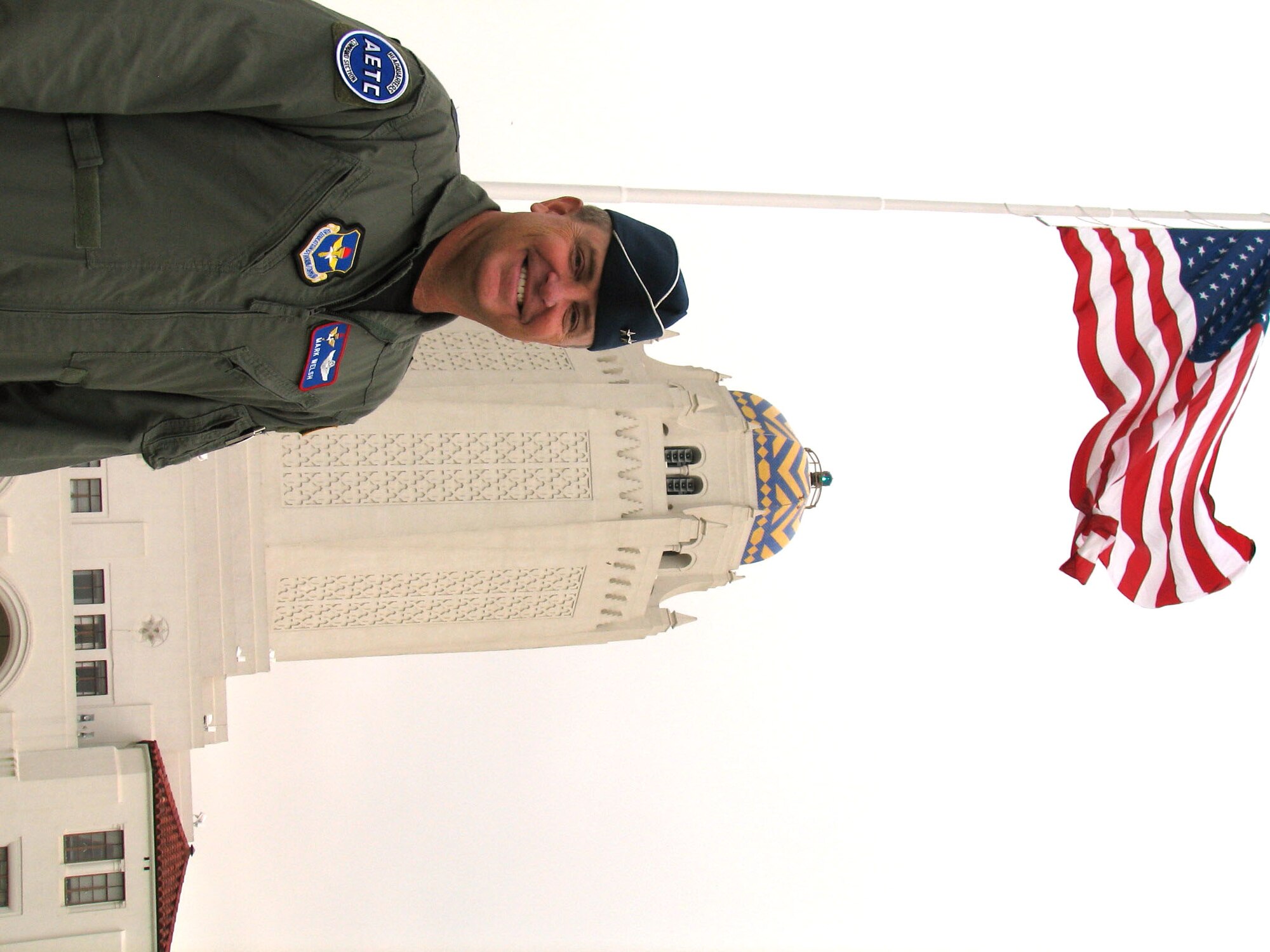 AETC vice commander, Maj. Gen. Mark Welsh III