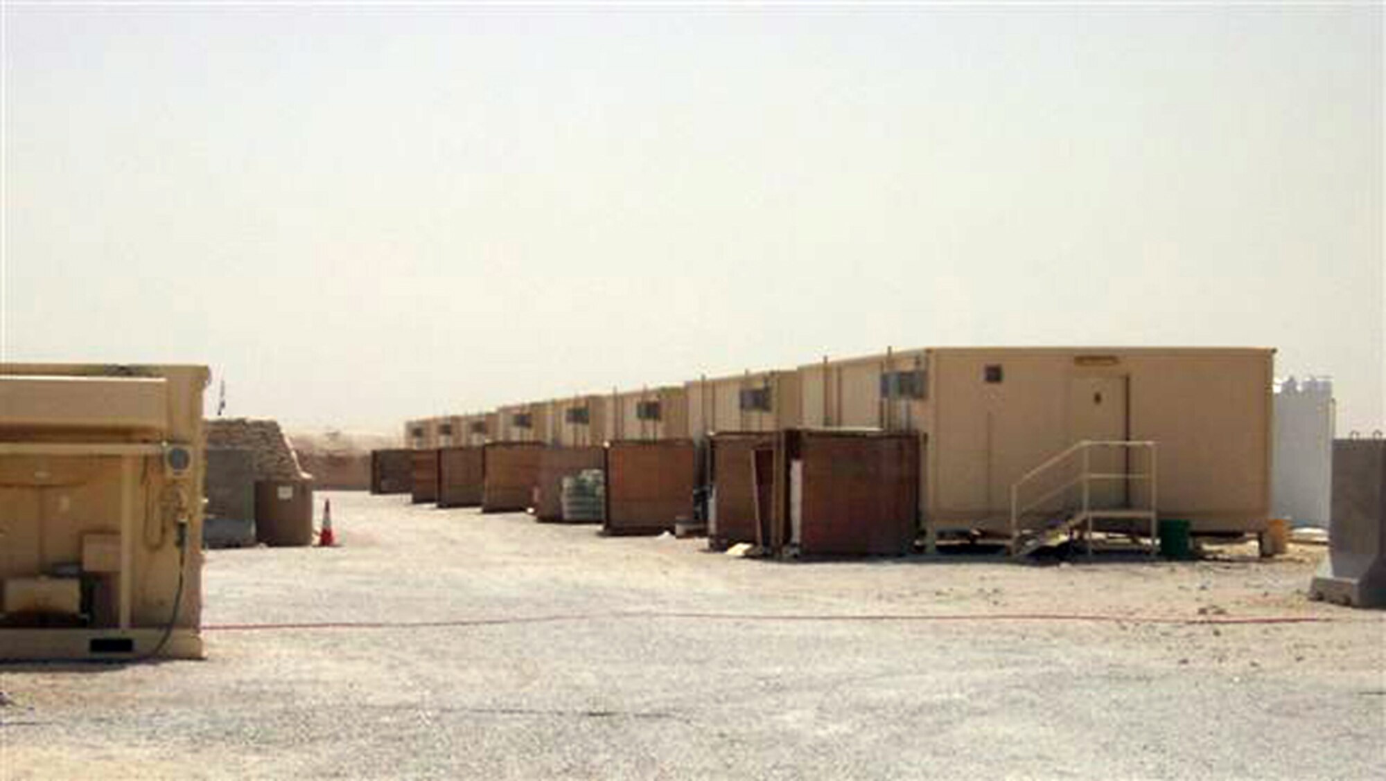 Before Coalition Compound existed, there was Camp Andy, which was named after Master Sgt. Evander E. “Andy” Andrews, a civil engineer here, who was the first American to give his life in support of Operation Enduring Freedom. (U.S. Air Force photo)