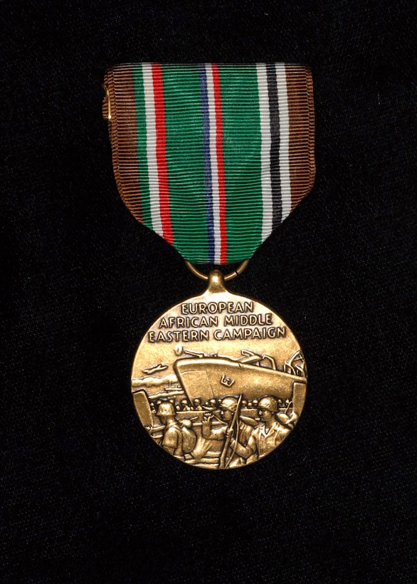 European-African-Middle Eastern Campaign Medal. (Photo by Mr. Steve White)