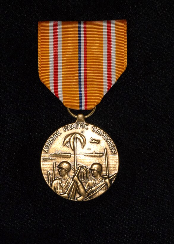 Asiatic-Pacific Campaign Medal. (Photo by Mr. Steve White)
