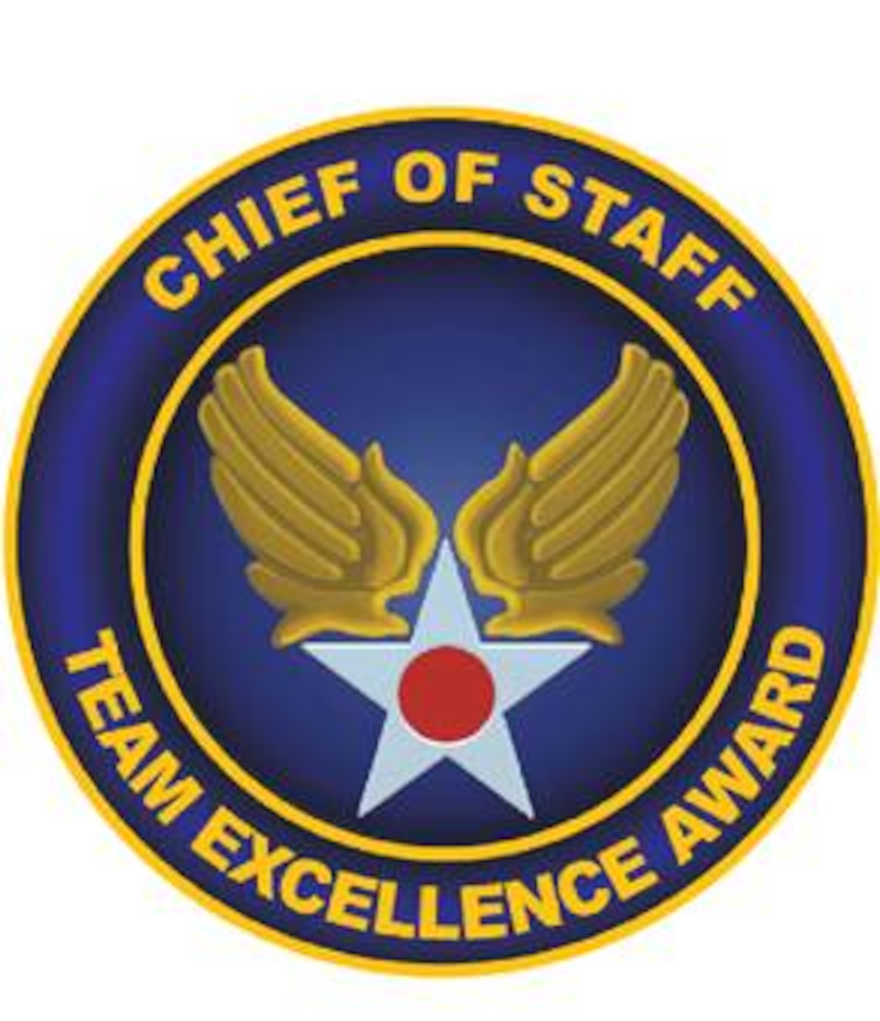 Chief of Staff Team Excellence Award logo (U.S. Air Force Illustration)