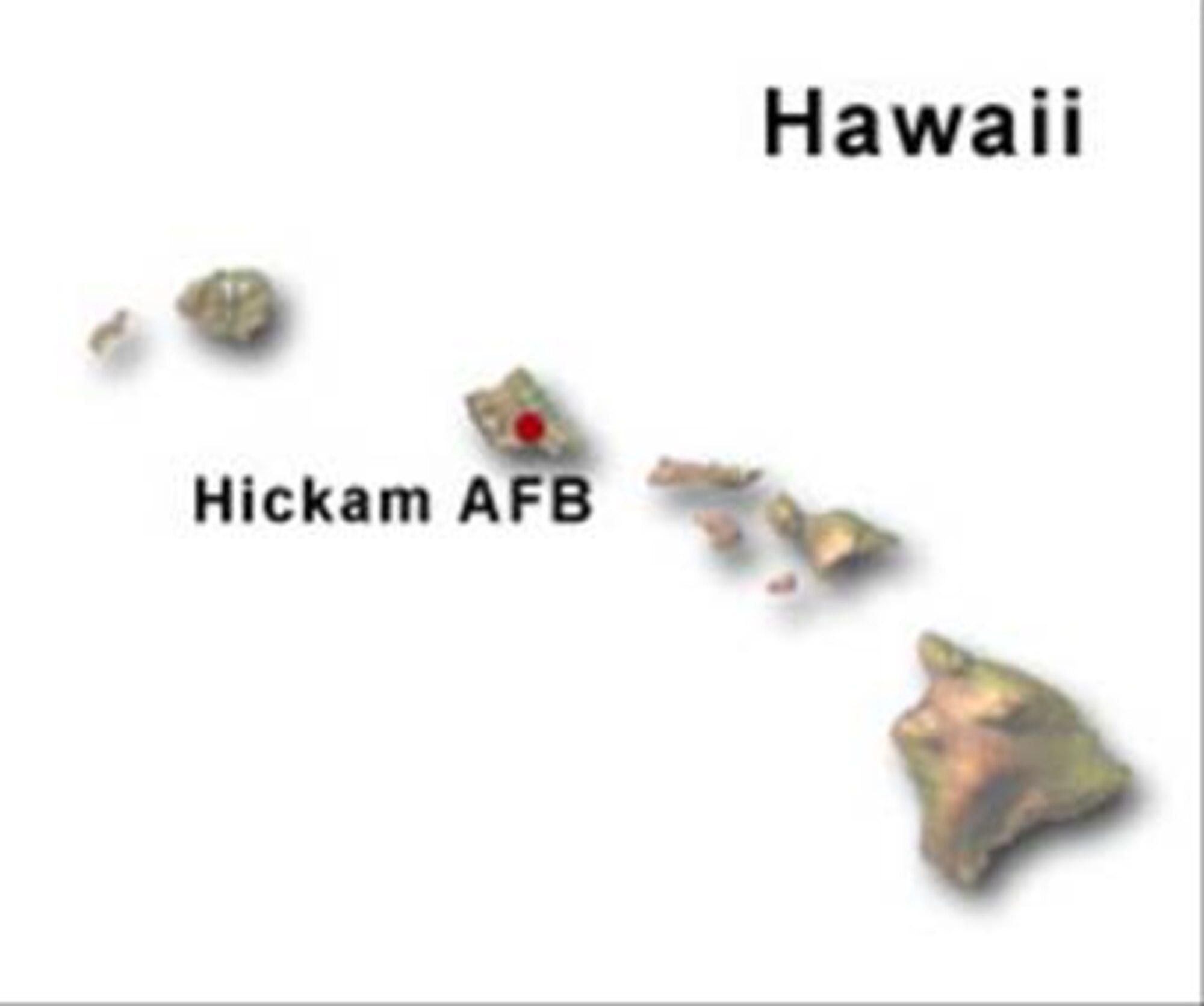 BRAC Map of Hawaii