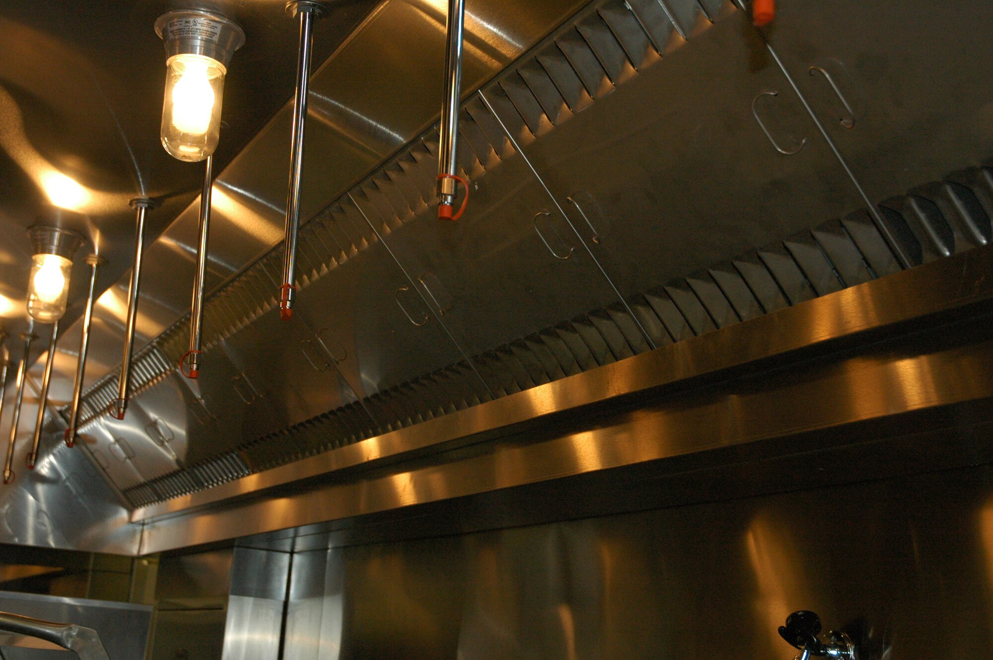 A new fire suppression system was installed in the Tyndall Dining Hall, which re-opened after renovation June 1. 
