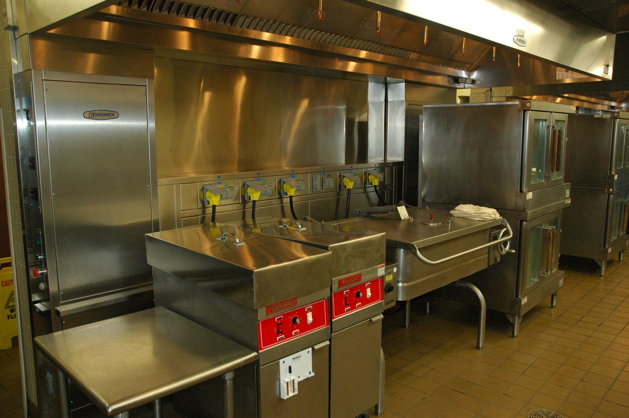 The Tyndall Dining Hall renovation has been completed. The facility is now fully equipped with new appliances, fire suppression systems, and hood fans. The interior isn't the only thing that has changed. Call 283-2239 for the new hours of operation. 