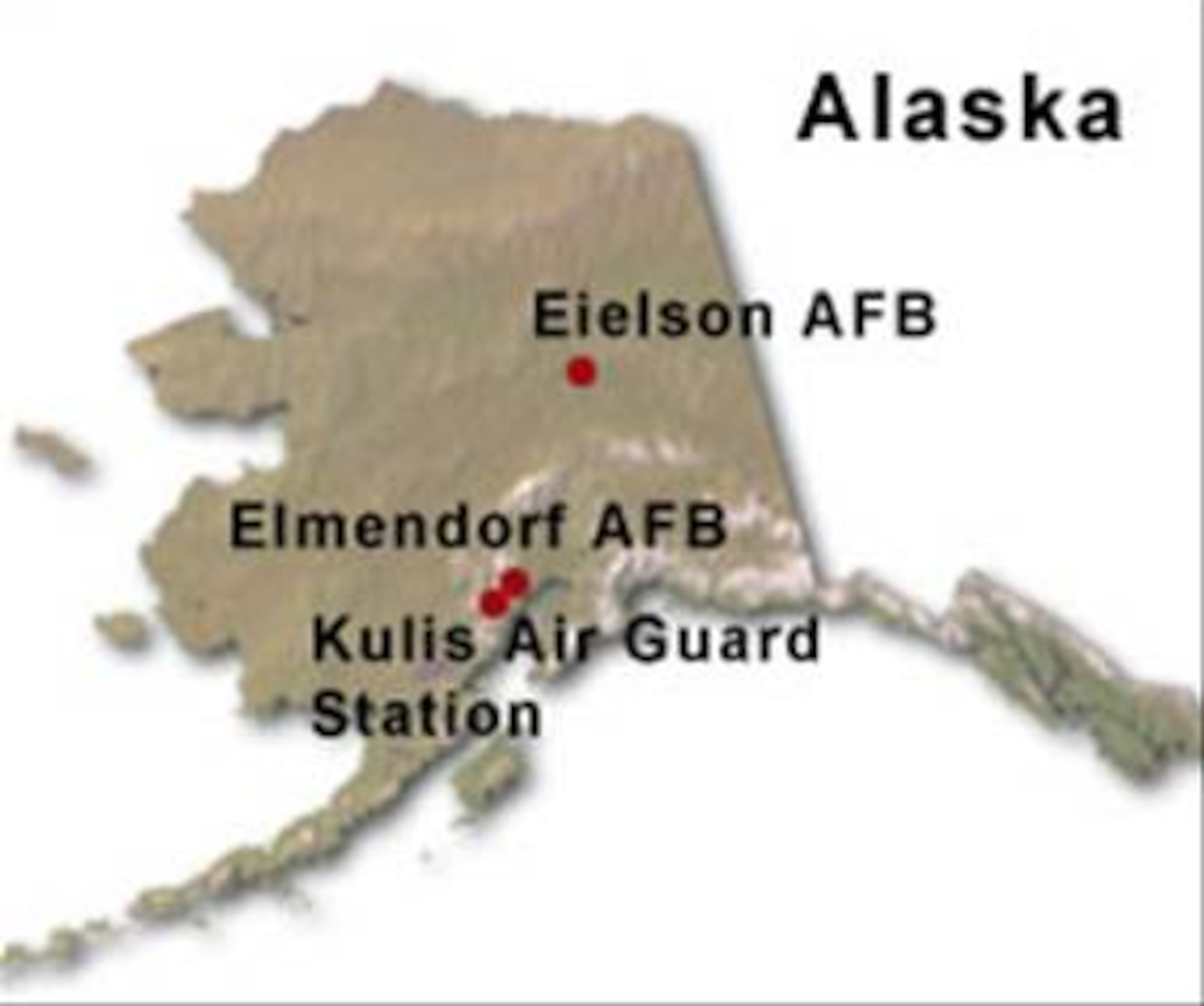 ALASKA BRAC Map