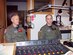 ELMENDORF AIR FORCE BASE, Alaska -- Lt. Cols. David Almand and Carlisle Lincoln are interviewed on KAFC 93.7 FM Tuesday about the upcoming C-17 arrival to Elmendorf. The C-17 Globemaster III replaces the C-130 for the active duty at Elmendorf and is an additional mission for the Alaska Air National Guard. Colonel Almand and Lincoln are the commanders for the 517th and 249th Airlift squadrons, respectively. (U.S. Air Force photo by Staff Sgt. Francesca Popp)