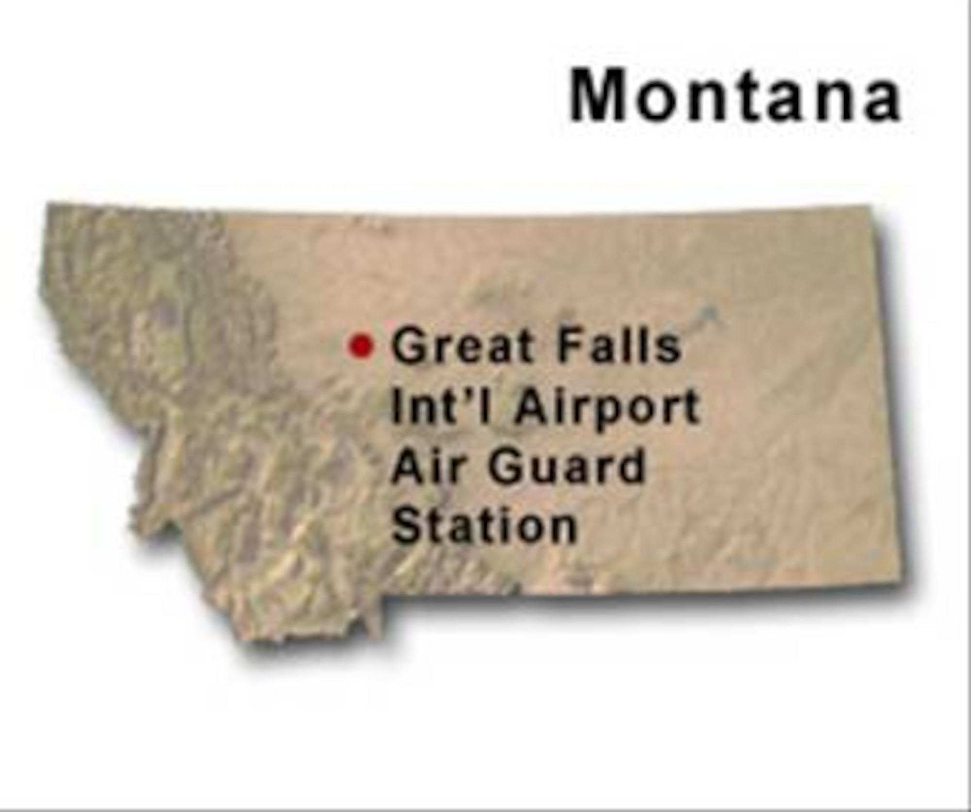 BRAC Map of Montana