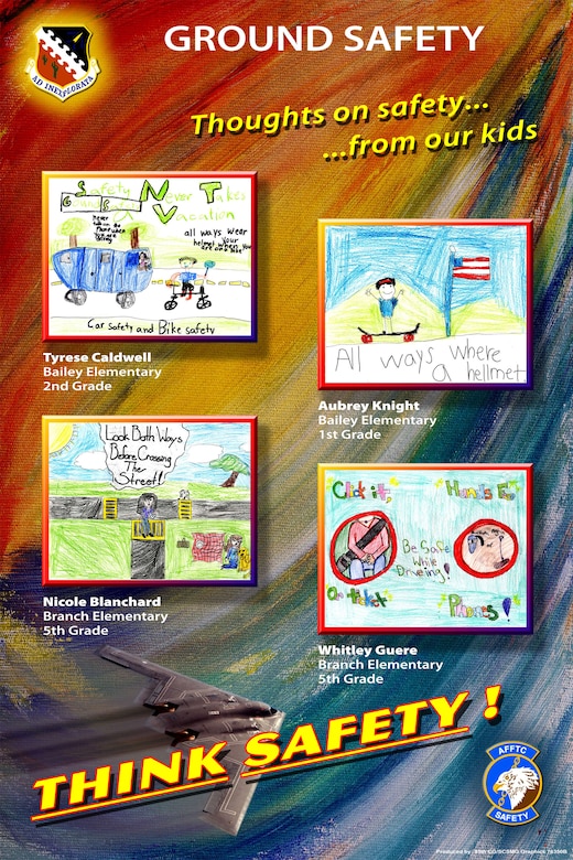 Safety office announces poster contest winners > Edwards Air Force Base ...