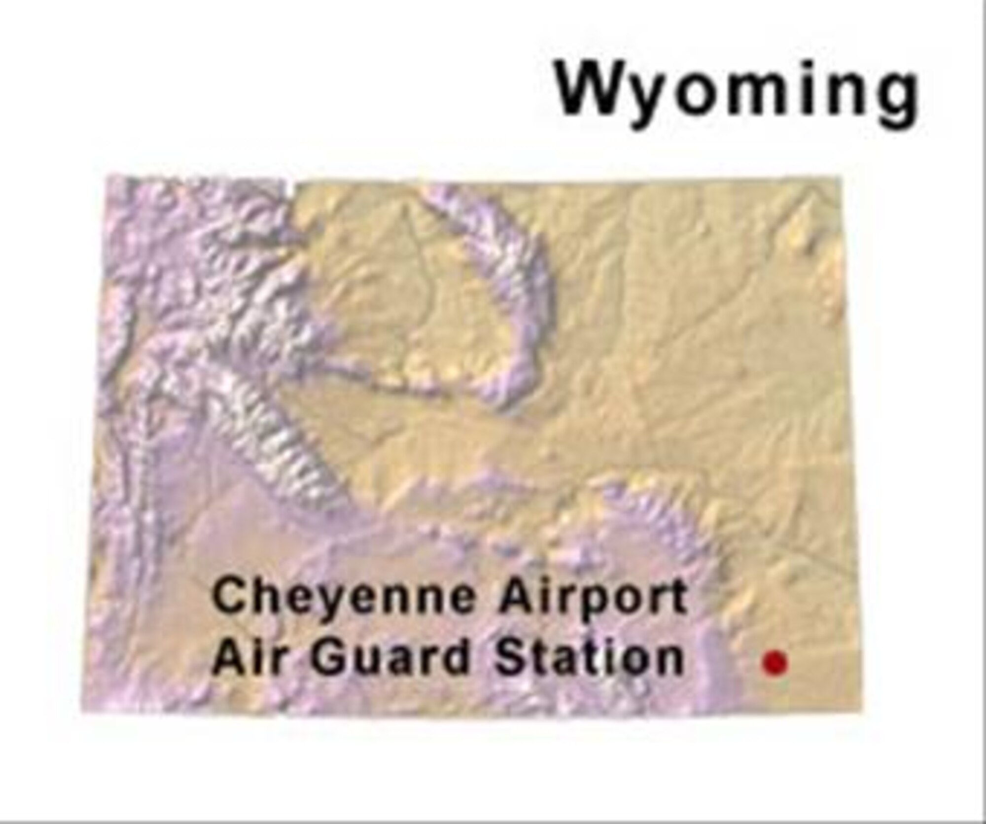 BRAC Map of Wyoming