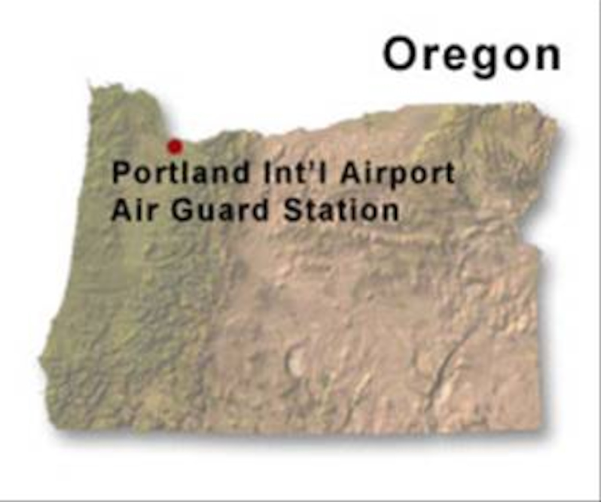 BRAC map of Oregon