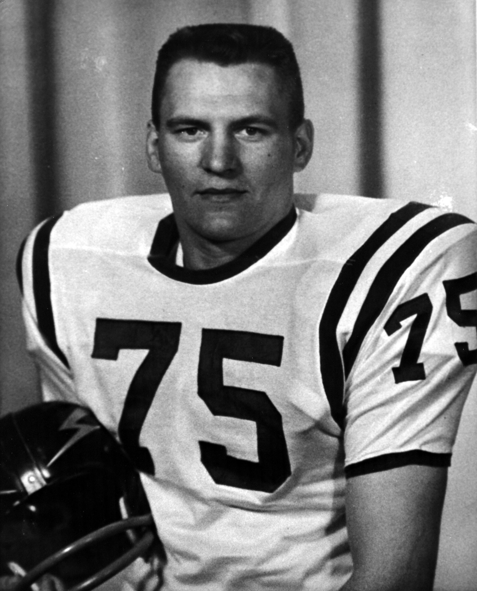 Brock Strom is in the inaugural class for induction into the Air Force Academy Athletic Hall of Fame. The 1959 Air Force Academy graduate was the captain of the academy's undefeated football team in 1958 and helped lead the team to the Cotton Bowl. (U.S. Air Force photo)