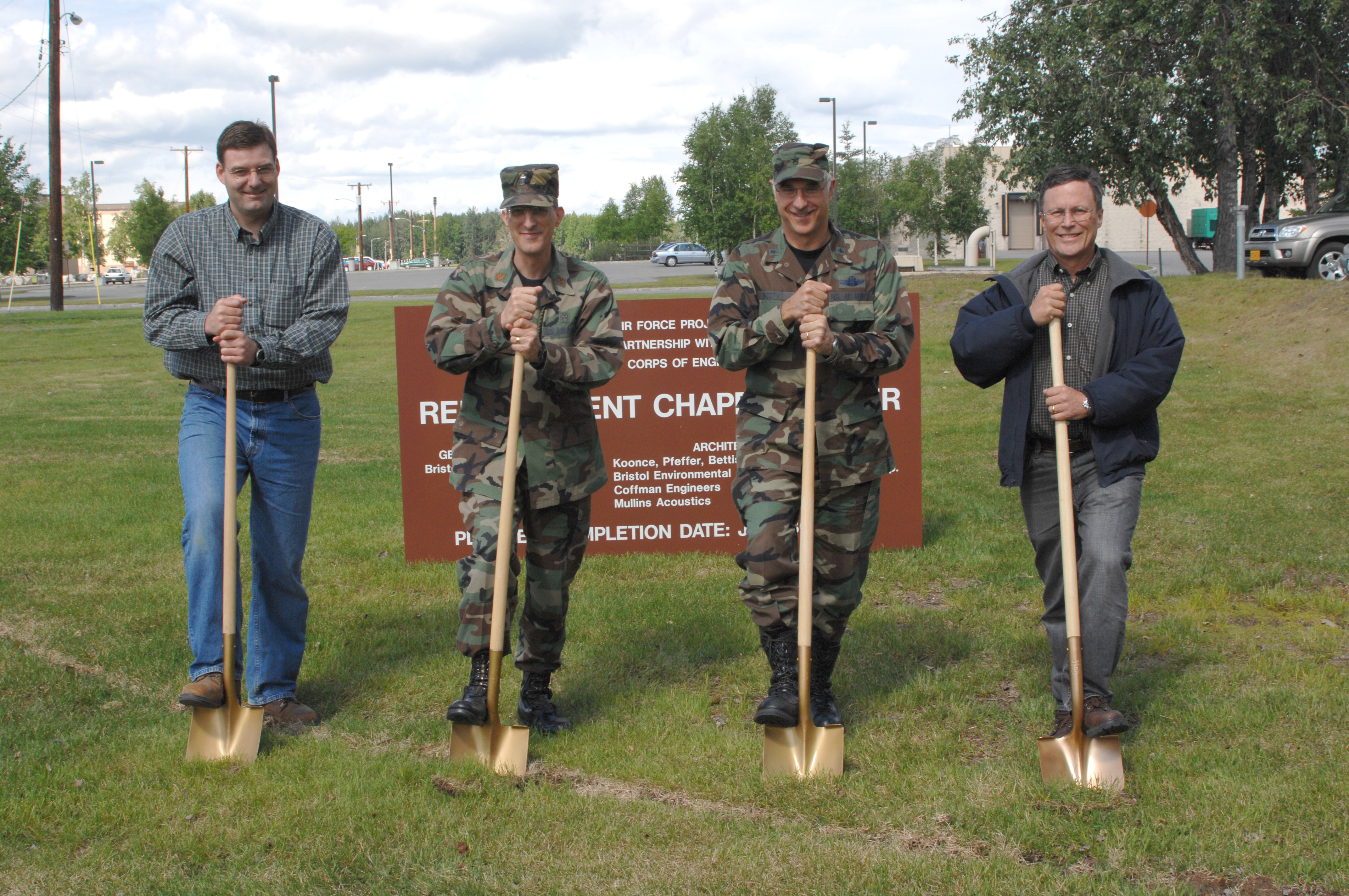 Eielson Base Chapel Groundbreaking Ceremony > Eielson Air Force Base