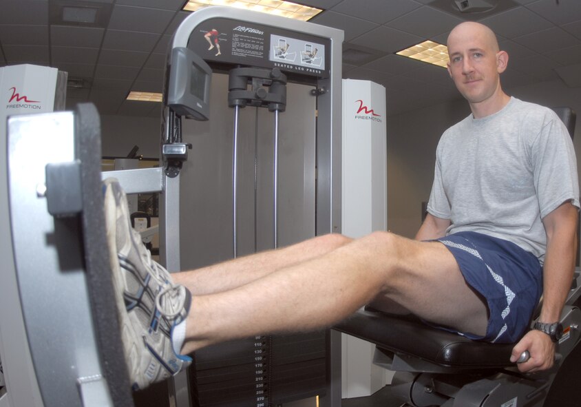 Staff Sgt. Jonathan Phillips is Fit to Fight. (U.S. Air Force photo by Senior Airman Angelita Lawrence)
