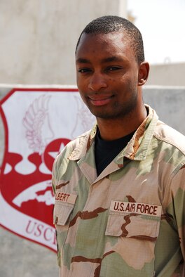 U.S. Air Force Staff Sgt. Jason Colbert of Pomona, Calif., is currently serving as a weapons systems video specialist at the Central Air Forces Combined Air Operations Center here.  The 2001 Claremont High School graduate is serving a four-month tour at the CAOC supporting Operations Iraqi and Enduring Freedom.