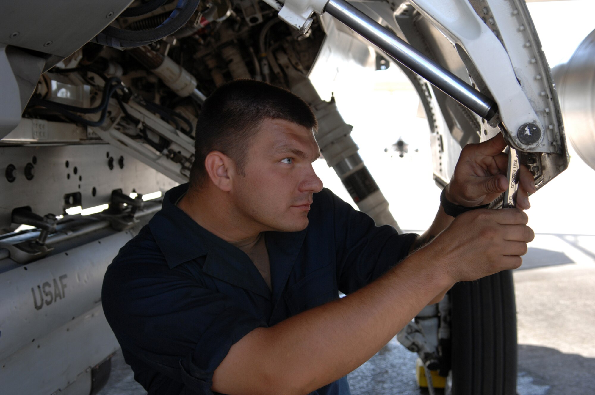 Senior Airman Timothy Bonnell is the Nellis Air Force Base Warrior of the Week. He is a dedicated crew chief with the 57th Aircraft Maintenance Squadron.