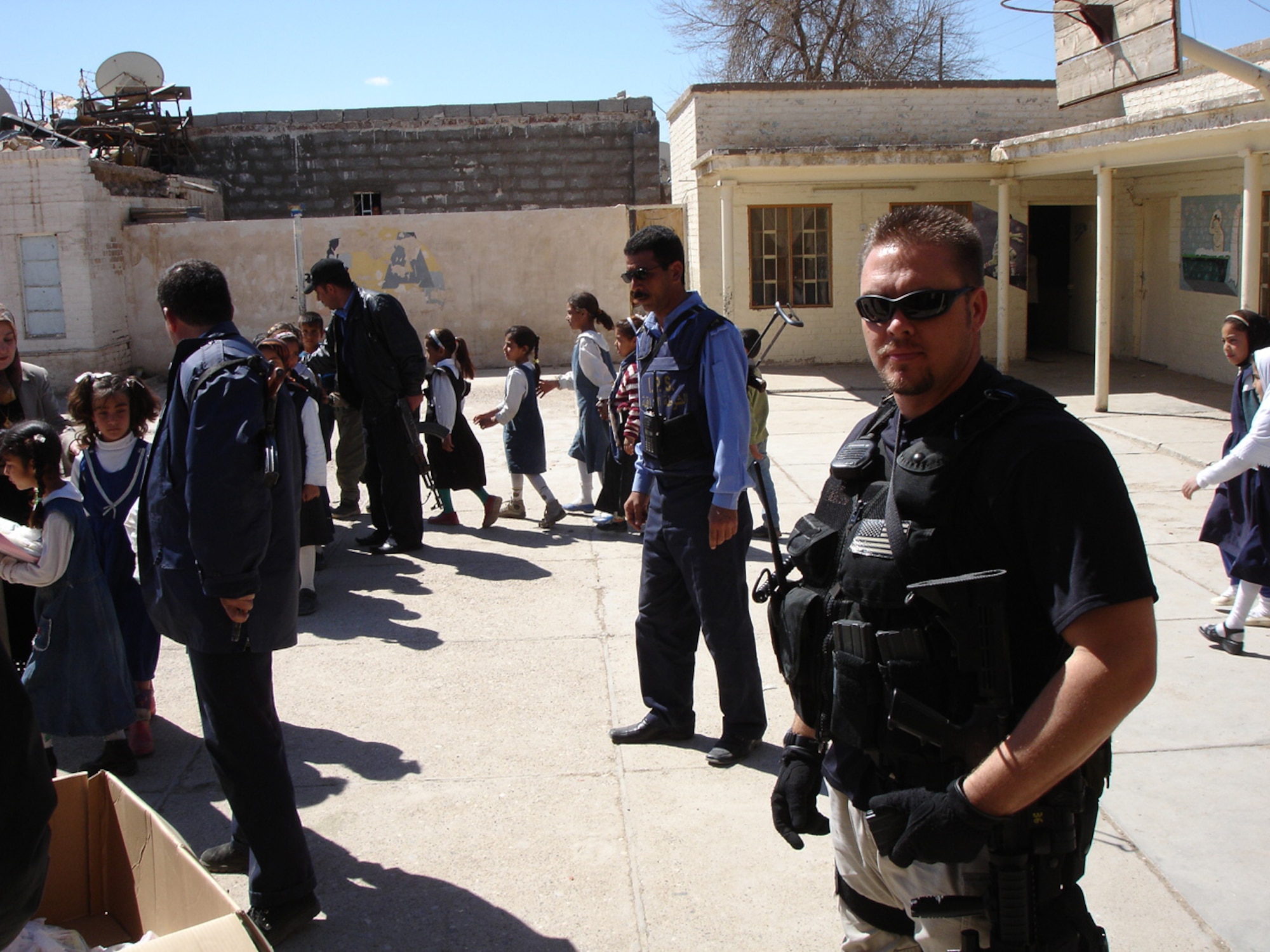 Senior Airman Sean Murphy, Air Force Office of Special Investigations, Det 515, was recently awarded the Bronze Star medal for meritorious conduct during operations at Kirkuk Air Base in Iraq. Courtesy photo.