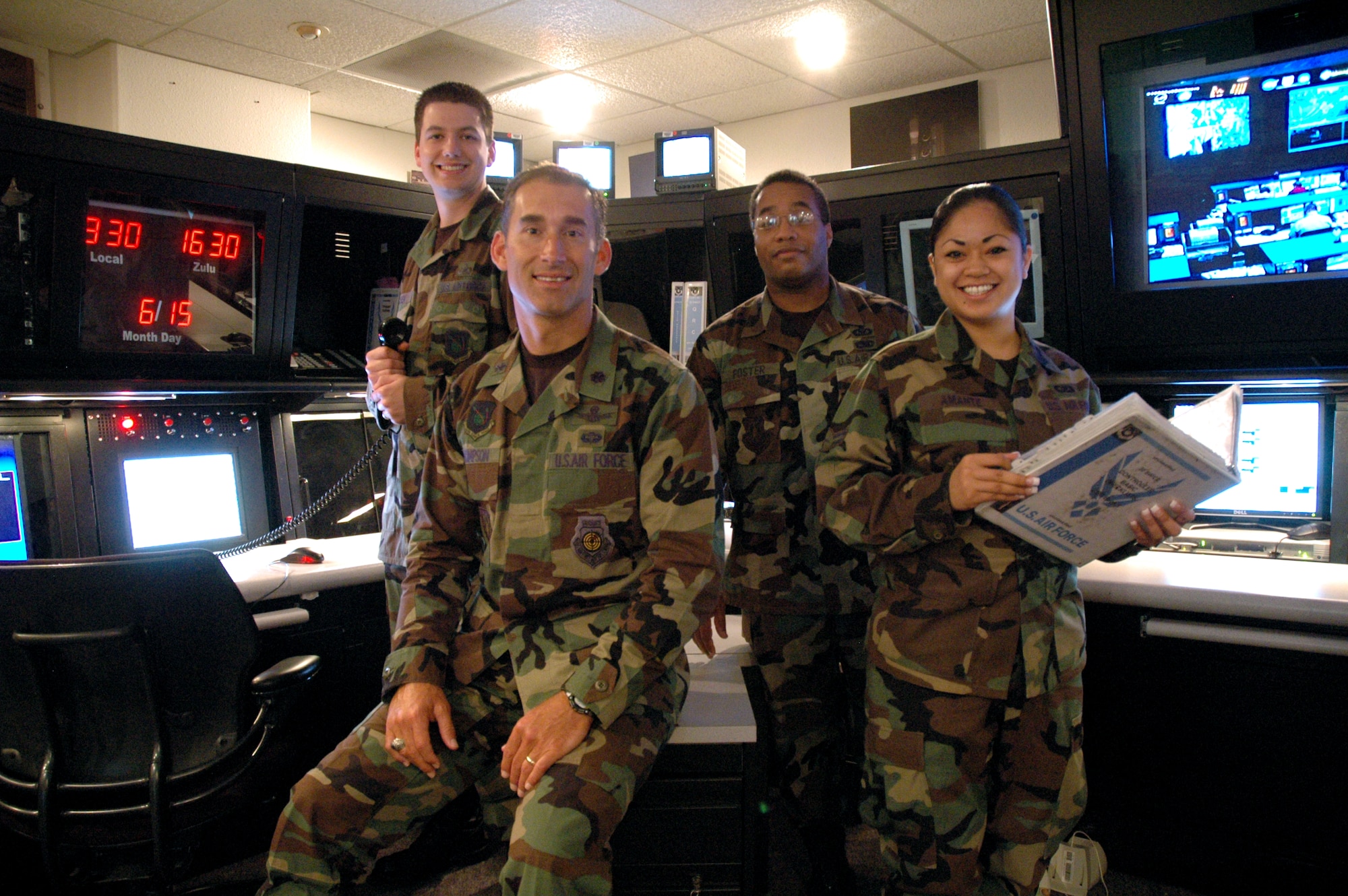 The 30th Space Wing Command Post, led by Lt. Col. Pell Thompson, is the wing commander's operations center.  Command post controllers serve in Vandenberg's crisis response and management, and they deploy to support operations around the world.  The command post is manned 24 hours a day, 365 days a year to fully support the needs of 14th Air Force, the 30th Space Wing and Vandenberg Air Force Base.
