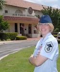 Senior Master Sgt. Tammy Brangard-Hern of the Air Force Personnel Center was named one of the Air Force’s 12 Outstanding Airmen for 2007. (U.S. Air Force photo by Rich McFadden)