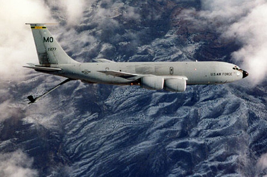 FAIRCHILD AIR FORCE BASE, Wash. -- On June 28, 1957, the 93rd Air Refueling Squadron, then located at Castle Air Force Base, Calif., received the world’s first jet tanker, the KC-135 Stratotanker, and was tasked with training all Strategic Air Command crew members in the new aircraft. (Courtesy photo) 
