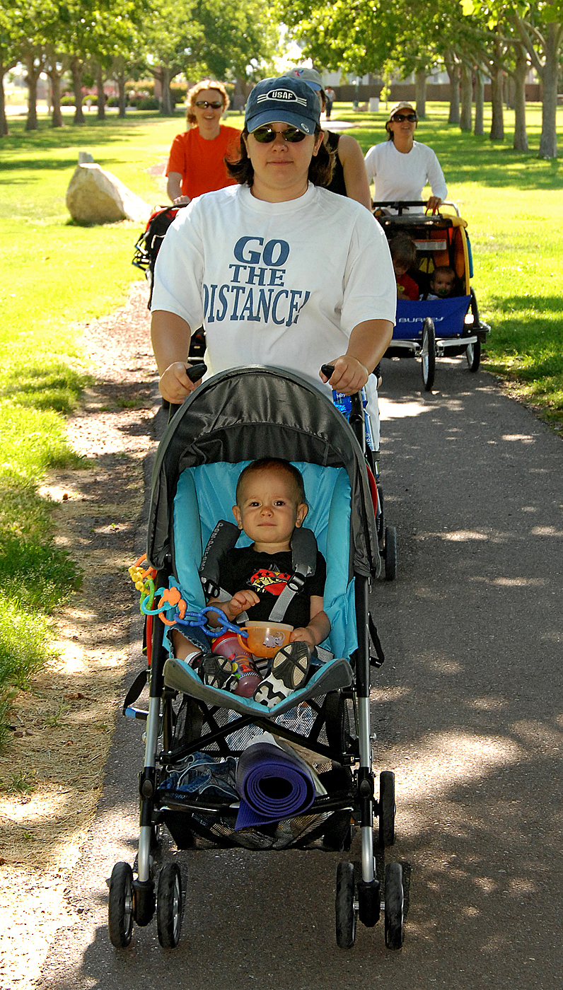 Baby Boot Camp Helping New Mothers Get Fit Kirtland Air Force Base Display